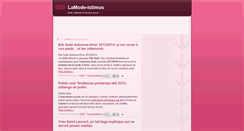 Desktop Screenshot of lamodeistimus.zappingnews.net